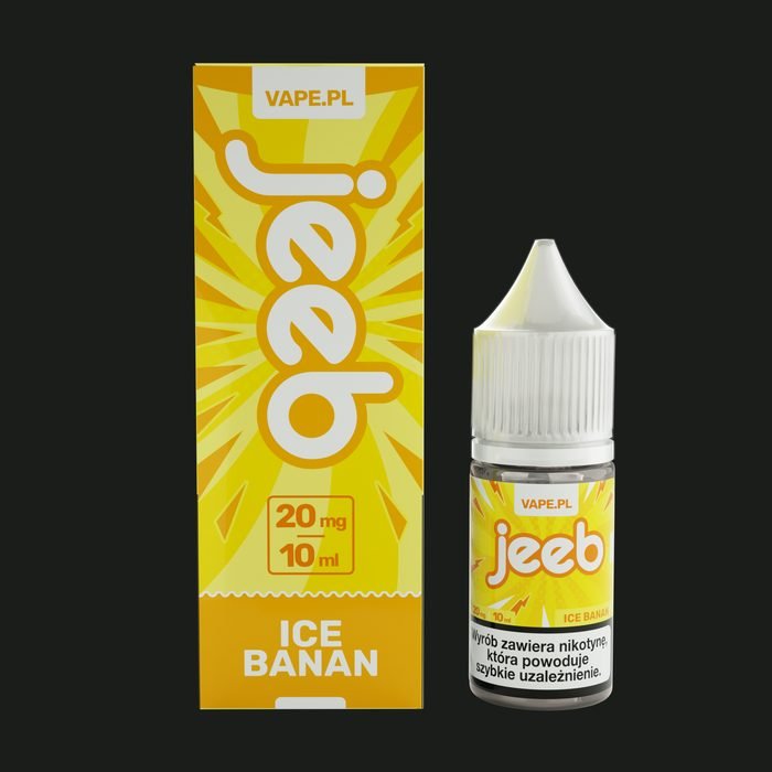 jeeb Ice Banan, butelka 10 ml
