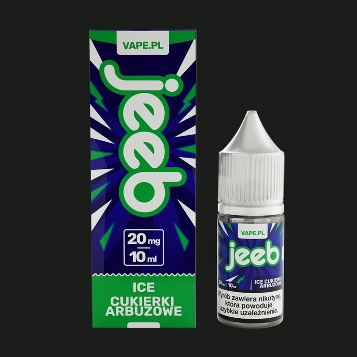 jeeb Ice Cukierki Arbuzowe, butelka 10 ml