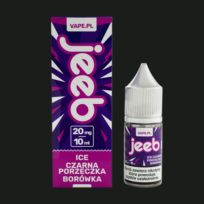 jeeb Ice Czarna Porzeczka, Borówka, butelka 10 ml