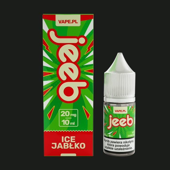 jeeb Ice Jabłko, butelka 10 ml
