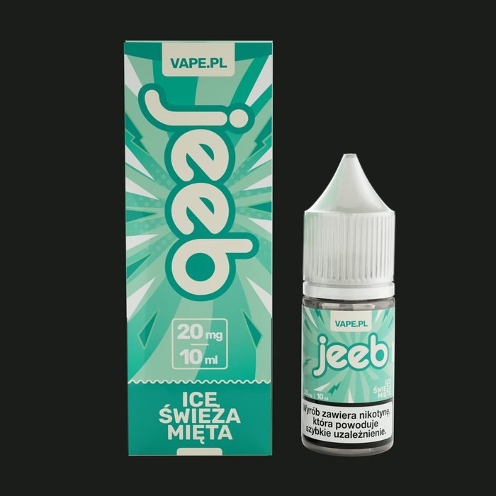 jeeb Ice Świeża Mięta, butelka 10 ml