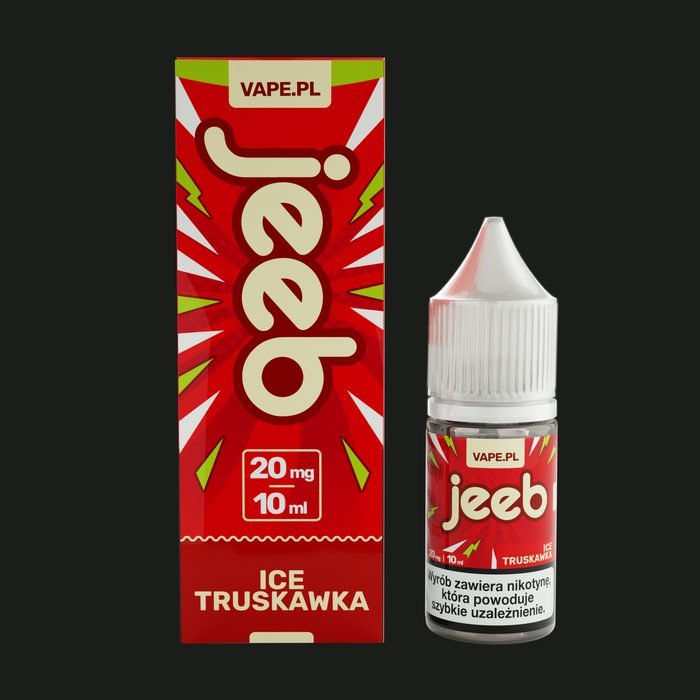 jeeb Ice Truskawka, butelka 10 ml