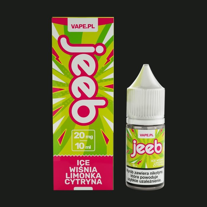 jeeb Ice Wiśnia, Limonka, Cytryna, butelka 10 ml